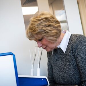 Maureen is one of our most experienced 'sniffers' at Silsoe Odours