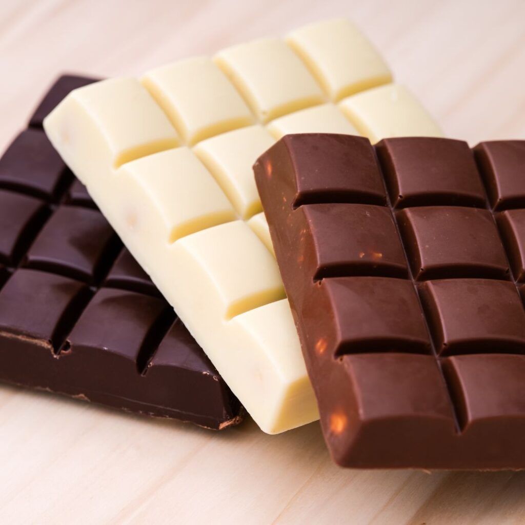 Dark, milk and white chocolates have different aroma profiles. There is an important connection between chocolate and scent.